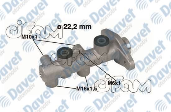 CIFAM 202345 Fren Ana Merkezi Hyundai Getz 1.1 1.3 1.3 I 1.4 I 1.5 Crdi 1.5 Crdi Gls 1.6 00=>